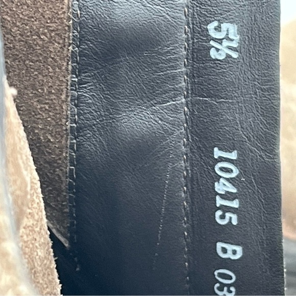 Paul Greene Jax Suede Block Heel Ankle Booties - Picture 11 of 11